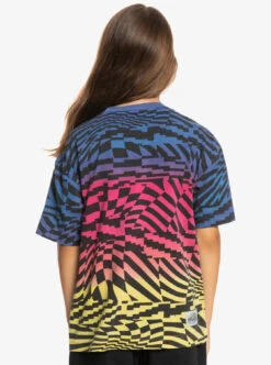 T-shirt Quiksilver RADICAL TIMES - Pink Glo Radical Times 231 -Vêtements D'eau RADICAL TIMES SS T YOUTH 0 271890 1