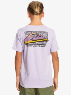 T-shirt Quiksilver Retro Fade - Pastel Lilac -Vêtements D'eau RETRO FADE SS YTH 0 271899 1