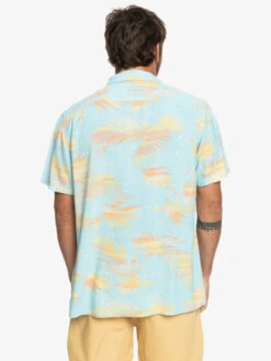 Chemise Manches Courtes Quiksilver Ripped Up - Sky Blue Ripped Up -Vêtements D'eau RIPPED UP SS 0 271165 1