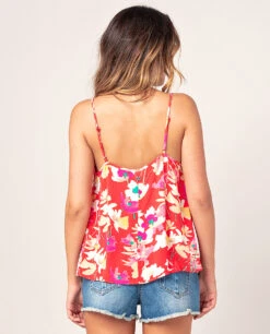 Débardeur Ripcurl Sugar Bloom - Bright Red -Vêtements D'eau SUGAR BLOOM SINGLET 0 211895 1