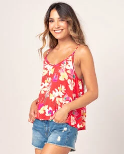 Débardeur Ripcurl Sugar Bloom - Bright Red -Vêtements D'eau SUGAR BLOOM SINGLET 0 211895