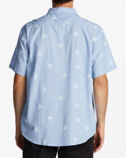 Chemise Manches Courtes Billabong SUNDAYS MINI SS - LIGHT BLUE -Vêtements D'eau SUNDAYS MINI SS 0 268873 1