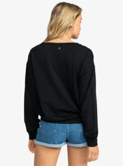 Sweat à Col Rond Roxy SURFING BY MOONLIGHT A - Anthracite -Vêtements D'eau SURFING BY MOONLIGHT A 0 279094 1