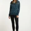 SWEAT RAGWEAR ANGEL ZIP - DEEP OCEAN