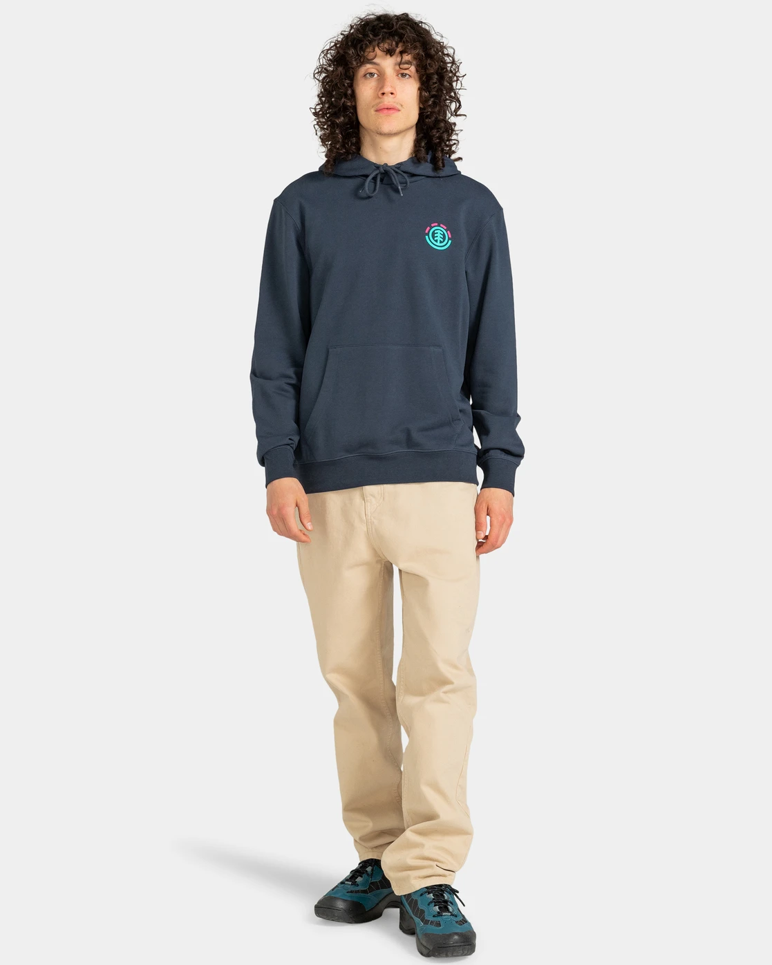 SWEAT À CAPUCHE Element HILLS HOOD - ECLIPSE NAVY 1 SWEAT À CAPUCHE Element HILLS HOOD - ECLIPSE NAVY