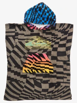 Serviette De Plage Quiksilver HOODY TOWEL YTH - Pink Glo