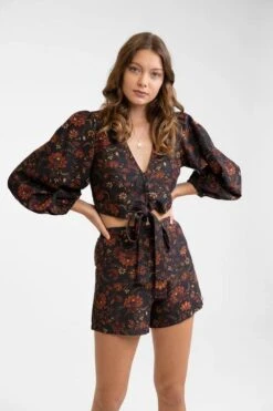 Short Rhythm TOLUCA SHORT - BLACK