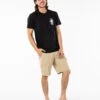 Ripcurl Short Rip Curl Trail Cargo - Dark Khaki Olive Black Dark Khaki