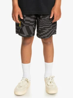 Short Taille élastique Quiksilver Radical Out - Black Radical Times 231