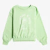 Sweat Fille Roxy DANCING MACHINE - Pistachio Green