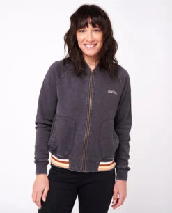 Sweat Ripcurl Playabella Bomber - Washed Black