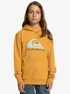 Sweat à Capuche Quiksilver BIGLOGOY B OTLR - Bright Gold