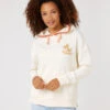Ripcurl Sweat à Capuche Rip Curl Linoca - Bone