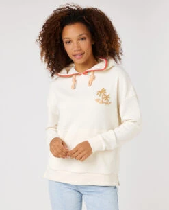 Ripcurl Sweat à Capuche Rip Curl Linoca - Bone