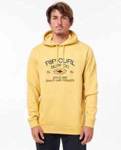 Ripcurl Sweat à Capuche Rip Curl RADIATE - Yellow Daze