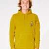 Ripcurl Sweat à Capuche SEARCH ICON HOOD - Vintage Yellow