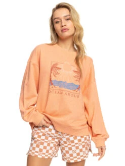 Sweat Pour Femme Roxy Take Your Place - Papaya Punch