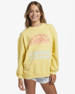Billabong Sweat Pour Fille Making Waves - FRESH SQUEEZED