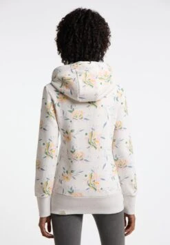 Sweat Zippé Ragwear NESKA FLOWER ZIP - White -Vêtements D'eau Sweat zippe Ragwear NESKA FLOWER ZIP white 0 268514 2