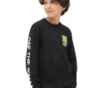 T-SHIRT MANCHES LONGUES VANS MAZE - BLACK