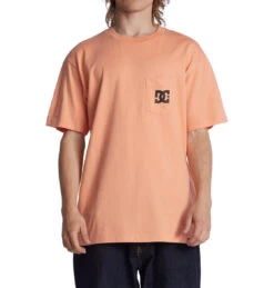 T-SHIRT POUR HOMME DC SHOES DC STAR - Papaya Punch