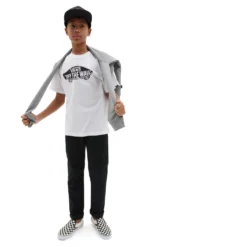 T-SHIRT VANS JUNIOR OTW - Blanc