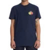 T-shirt DC SHOES CORNER POCKET - NAVY BLAZER