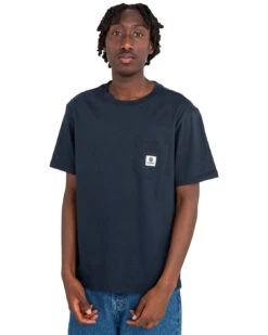 T-shirt Element BASIC POCKET LABEL - Eclipse Navy