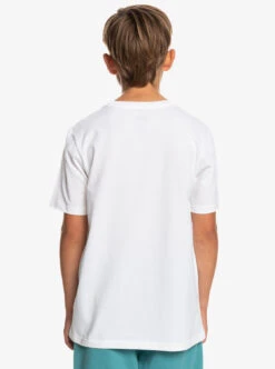 T-shirt QUIKSILVER ROCKIN SKULL SS YTH - White -Vêtements D'eau T shirt QUIKSILVER ROCKIN SKULL SS YTH White 0 262687 2