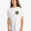T-shirt Quiksilver Core Bubble - White