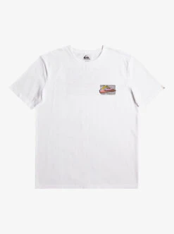 T-shirt Quiksilver Retro Fade - White