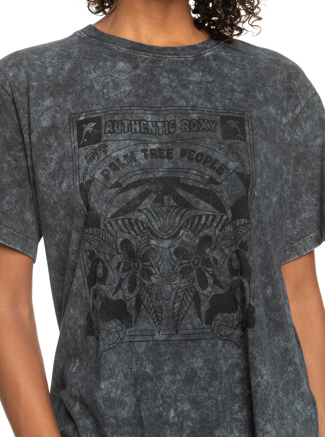 T-shirt ROXY MOONLIGHT SUNSET B - Anthracite 2 T-shirt ROXY MOONLIGHT SUNSET B - Anthracite – Image 2