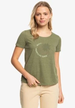 T-shirt Roxy CHASING THE WAVE - Loden Green