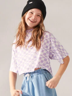 T-shirt Roxy ET THE MOOD - Purple Rose Flower Box