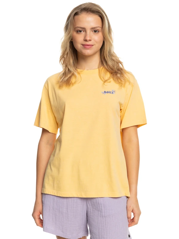 T-shirt Coupe Boyfriend Oversize Roxy MOONLIGHT SUNSET B - Flax 1 T-shirt Coupe Boyfriend Oversize Roxy MOONLIGHT SUNSET B - Flax