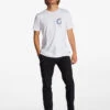 T-shirt En Matière Biologique Billabong Tidal Research - White