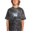 T-shirt Manches Courtes Quiksilver Slow Dive - BLACK TIE DYE APPAREL 221