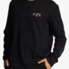 T-shirt Manches Longues Billabong Throw Back - Black