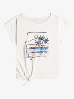 T-shirt Noué Roxy PURA PLAYA A - Snow White
