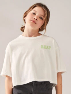 T-shirt Oversize Roxy CALL YOU MINE - Snow White