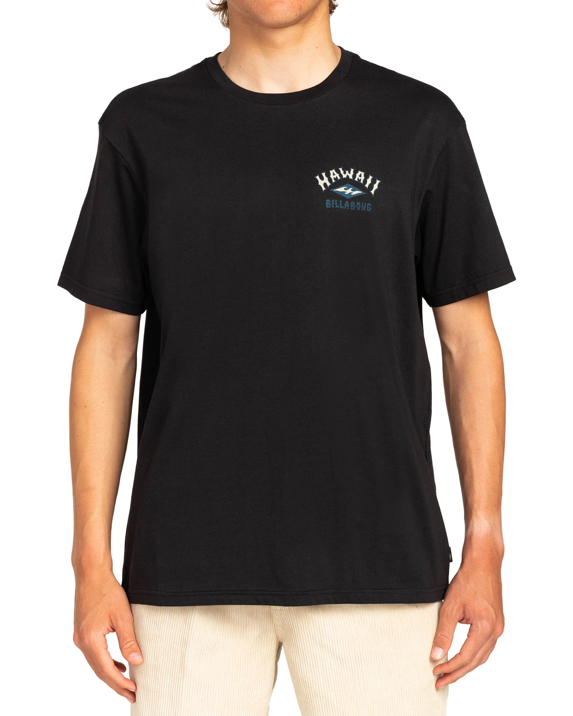 Billabong T-shirt Pour Homme Arch Dreamy Place - BLACK 1 Billabong T-shirt Pour Homme Arch Dreamy Place - BLACK