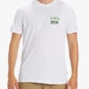 T-shirt Pour Homme Billabong Pipeline Poster - White