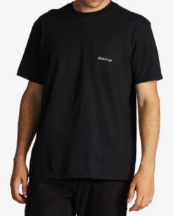 T-shirt Pour Homme Billabong Troppo Pocket - Black