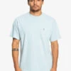 T-shirt Pour Homme Quiksilver The Natural Dye - Celestial Blue