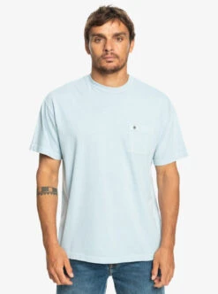 T-shirt Pour Homme Quiksilver The Natural Dye - Celestial Blue