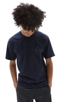 T-shirt Vans SPECKLED DAISY SS TEE - Navy