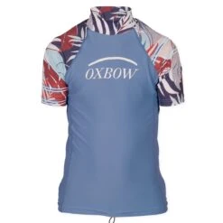 TOP LYCRA ENFANT OXBOW JISKO BLEU