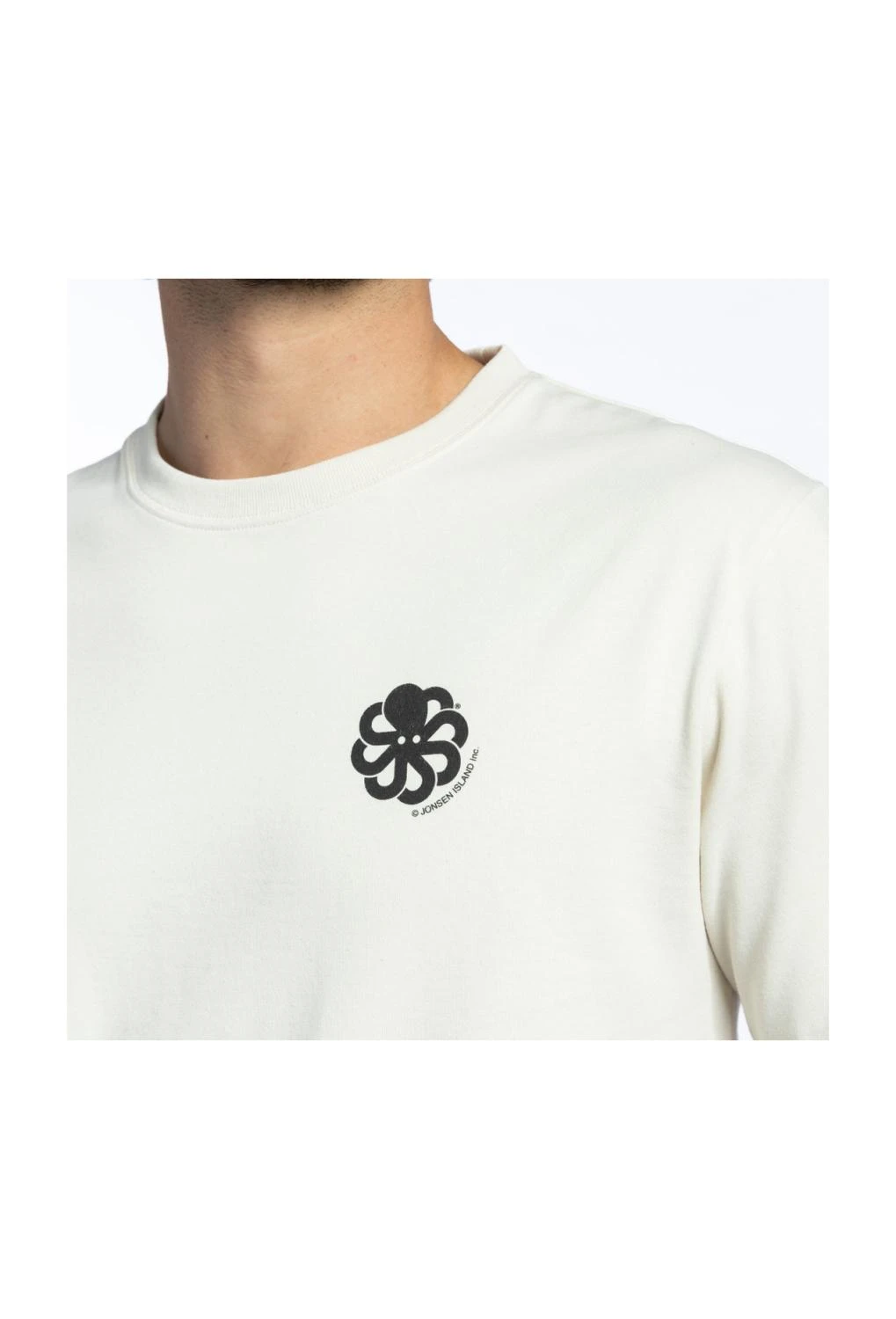 T-SHIRT LOOSE Jonsen Island Mr Surf - COCONUT 2 T-SHIRT LOOSE Jonsen Island Mr Surf - COCONUT – Image 2