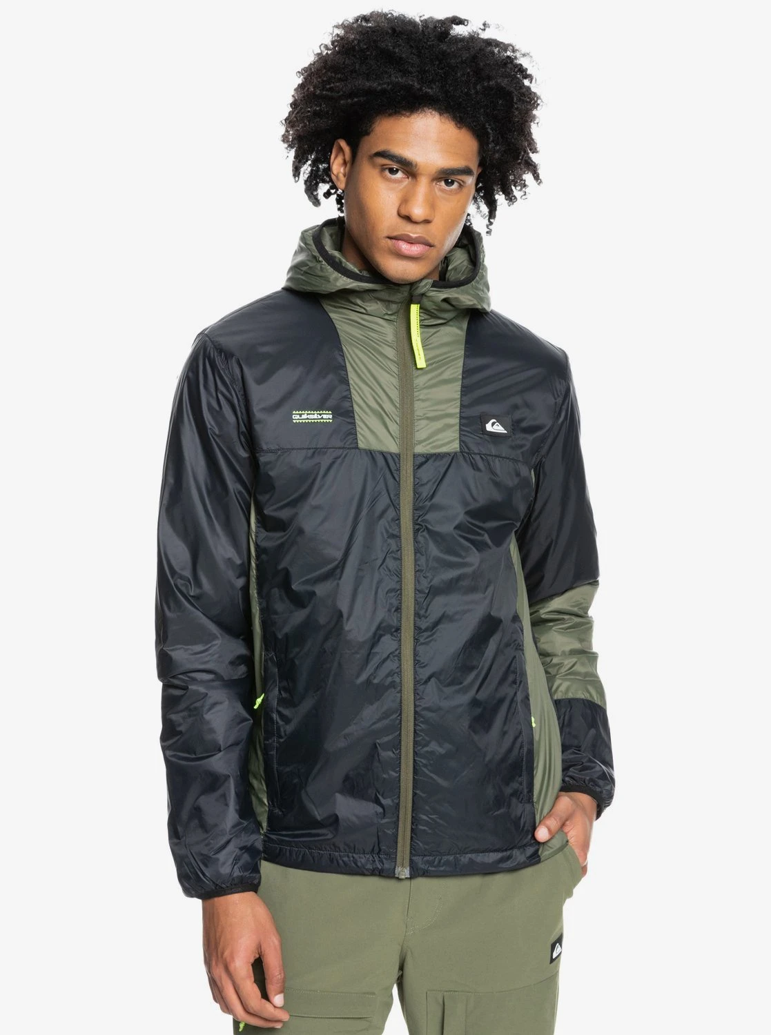 Veste Déperlante Quiksilver Instinct Rider - Black 1 Veste Déperlante Quiksilver Instinct Rider - Black
