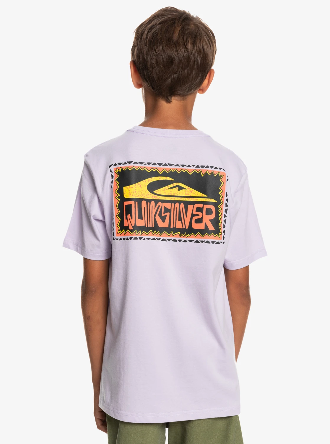 T-shirt Quiksilver Warped Frames - Pastel Lilac 3 T-shirt Quiksilver Warped Frames - Pastel Lilac – Image 3